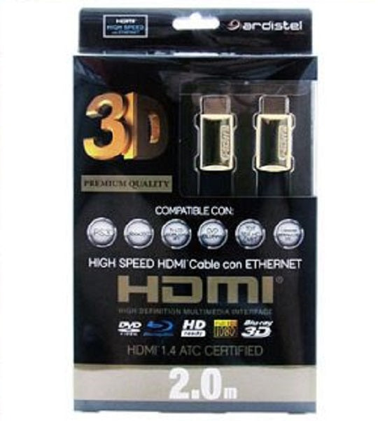 Cable Ardistel Hdmi 1.4 High Speed Ethernet ( PS3 - /PS4) - Nuevo Cable Ardistel Hdmi 1.4 High Speed Ethernet ( PS3 - /PS4) - Nuevo
